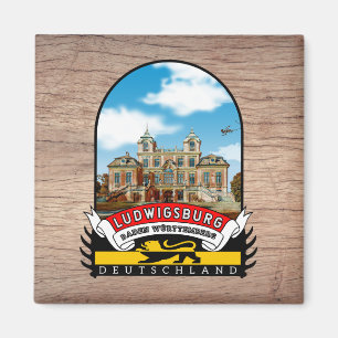 Aimant Allemagne Ludwigsburg Vintage