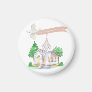 Aimant Aller à la chapelle pour se marier Design