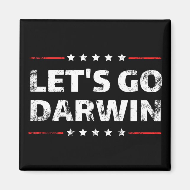Aimant Allons-y Darwin (Devant)