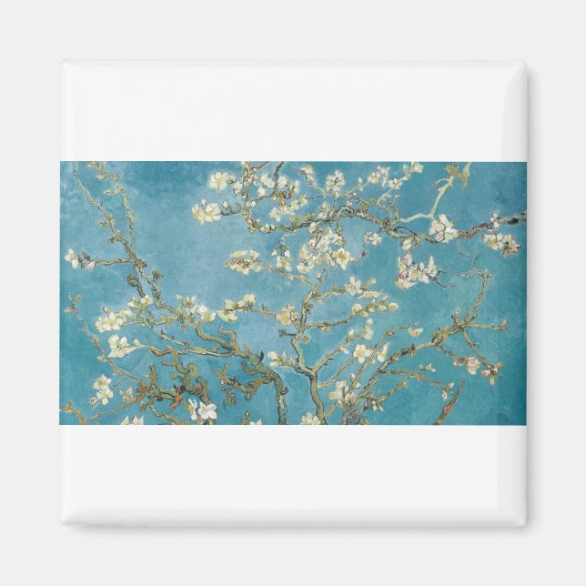 Aimant Almond Blossom par Vincent van Gogh (Devant)