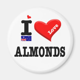 Aimant ALMONDS - J'aime