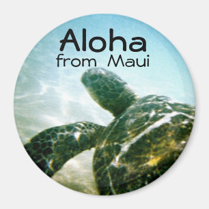 Aimant Aloha tortue de mer de Maui
