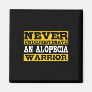 Aimant Alopecia Guerrier soutien perte de cheveux sensibi