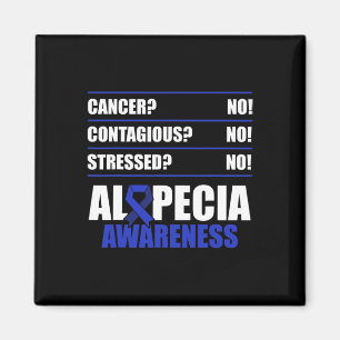 Aimant Alopecia Sensibilisation Perte de cheveux Guerrier