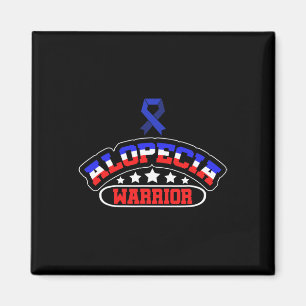 Aimant Alopecia Sensibilisation Perte de cheveux Guerrier