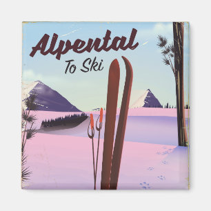 Aimant Alpental comté de King, Washington poseur de ski