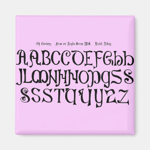 Aimant Alphabet