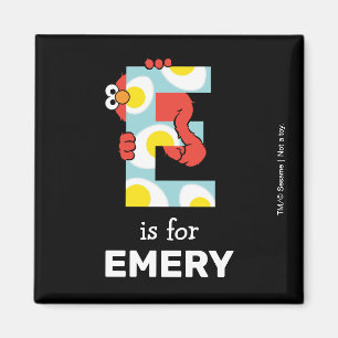 Aimant Alphabet Elmo   E Œufs