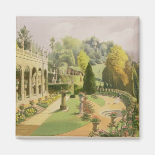 Aimant Alton fait du jardinage, "des jardins de