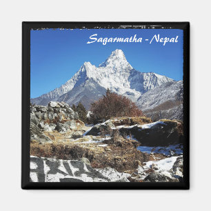 Aimant Ama Dablam & Mani Stone, Sagarmatha - Népal