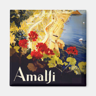 Aimant Amalfi Italie voyage vintage