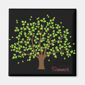 Aimant Amande d'arbre vert