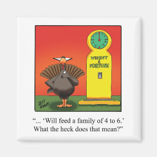 Aimant Amant de l'Humour de Thanksgiving