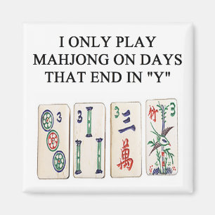 Aimant amant de mahjong
