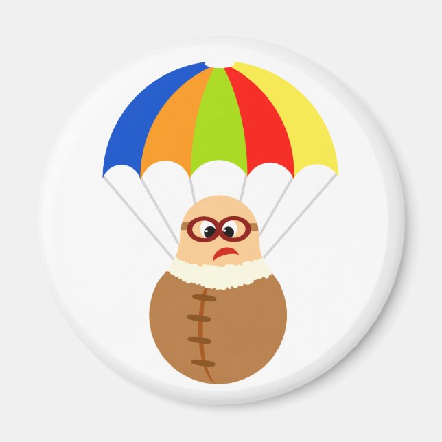 Aimant Amant drôle de parachute (Devant)