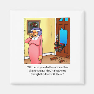 Aimant Amant Humour Rollerskating drôle