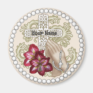 Aimant Amaryllis Rosary