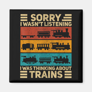 Aimant Amateur de train en wagon rétro Modélisme ferrovia
