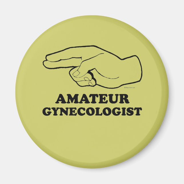 AIMANT AMATEUR GYNECOLOGISTE (Devant)