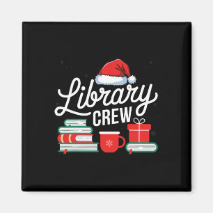 Aimant Amateurs de livres de l'équipe de bibliothèque Lib