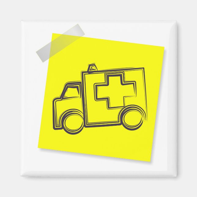 Aimant Ambulance (Devant)
