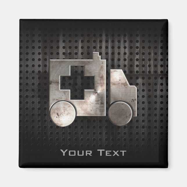 Aimant Ambulance robuste (Devant)