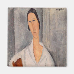 Aimant Amedeo Modigliani - Madame Hanka Zborowska Leaning