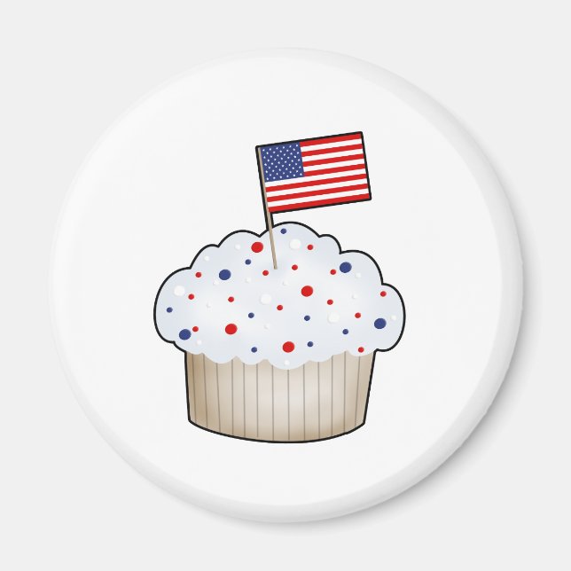 Aimant American Cupcake (Devant)
