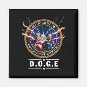 Aimant American Flag Daddy's Home Trump 2024 Patriotique
