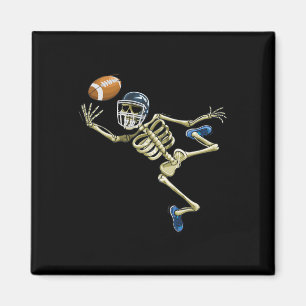 Aimant American Football Squelette Halloween Hommes garço