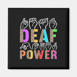 Aimant American Sign Language - Sensibilisation des sourd
