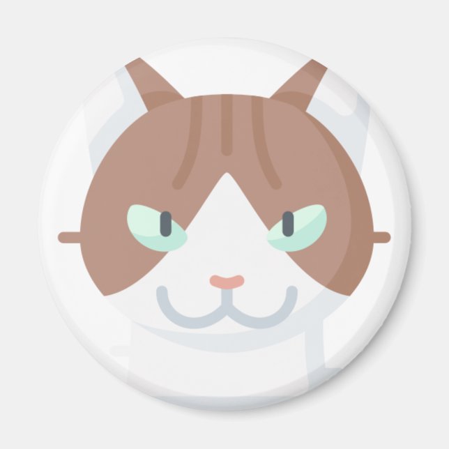 Aimant American wirehair cat (Devant)