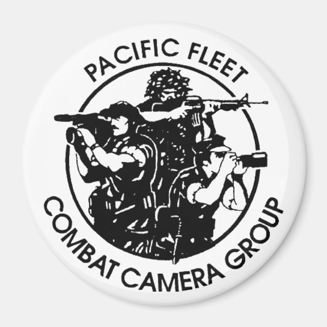 AIMANT AMÉRIQUE AMÉRICAINE COMBAT PACIFIQUE 4" (Devant)