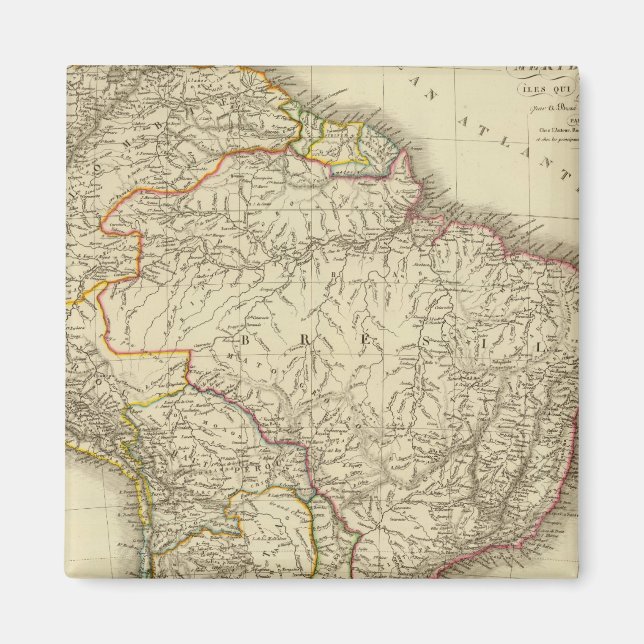 Aimant Amérique du Sud 31 (Devant)