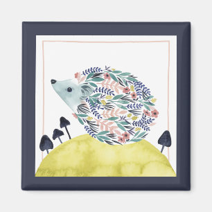 Aimant Amis de porc de haie d'art populaire de la