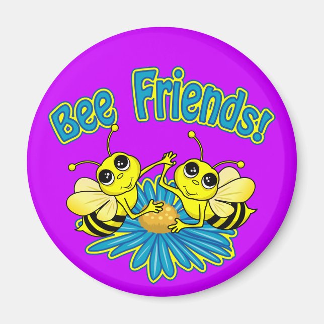 Aimant Amis des abeilles (Devant)