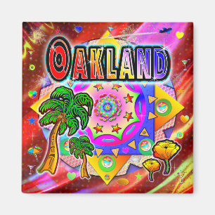 Aimant Amis tropicaux d'Oakland