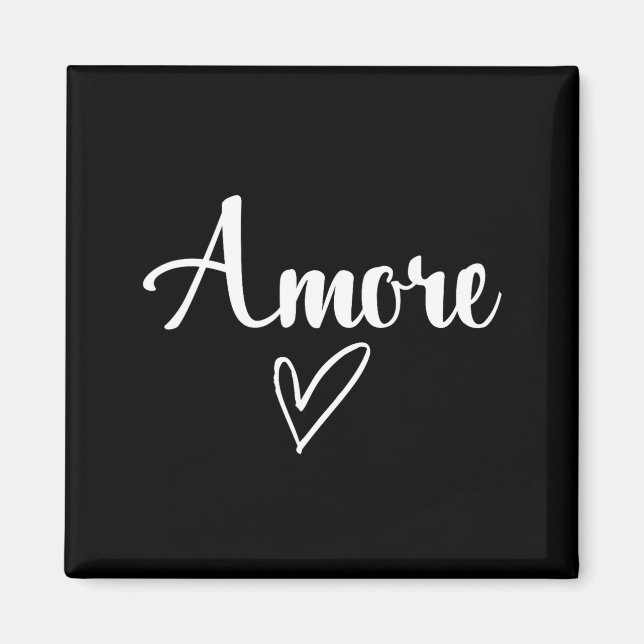Aimant Amore - Italian Love Valentine's Day  (Devant)