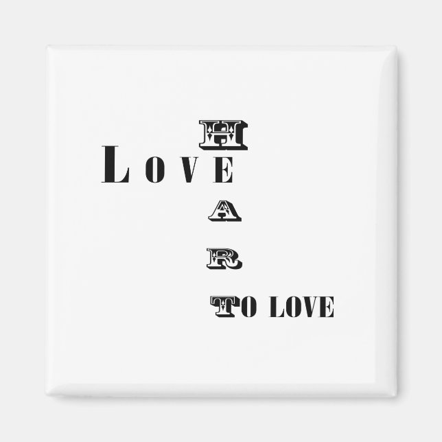 Aimant Amour (Devant)