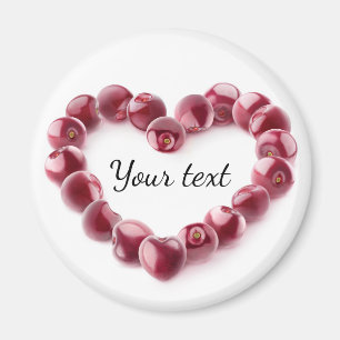 Aimant Amour cerise