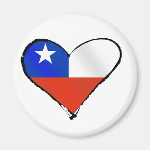 Aimant Amour chilien et fierté d'AMO Chili de Te