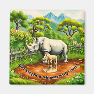 Aimant Amour de Rhino