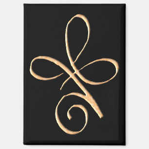 Aimant Amour inconditionnel d'or