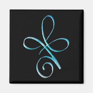 Aimant Amour inconditionnel turquoise