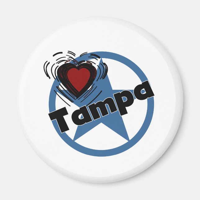 Aimant Amour Tampa (Devant)