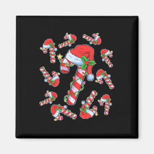 Aimant Amoureux Sucre de canne Père Noël Noël Funny Noël 