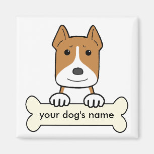 Aimant Amstaff personnalisé