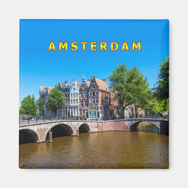 Aimant Amsterdam 002S (Devant)