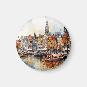 Aimant Amsterdam, Impression étirée