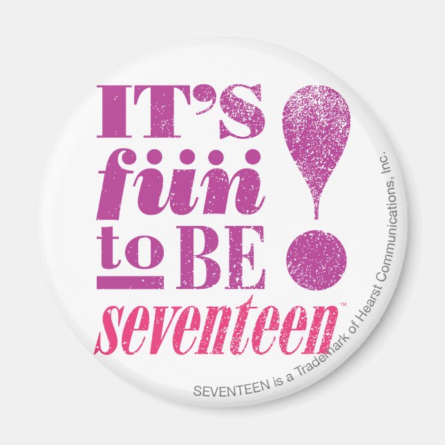 Aimant Amusant 2 B 17-Violet (Devant)